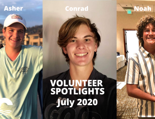 Volunteer Spotlight July 2020 ~ Asher, Conrad & Noah!
