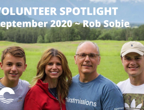 Volunteer Spotlight September 2020 ~ Rob Sobie