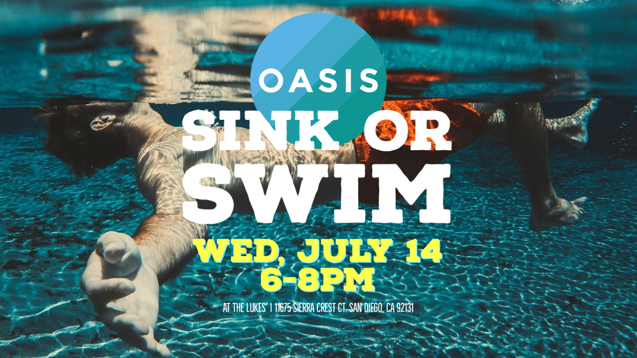 Sink or Swim July 14 at the Lukes'