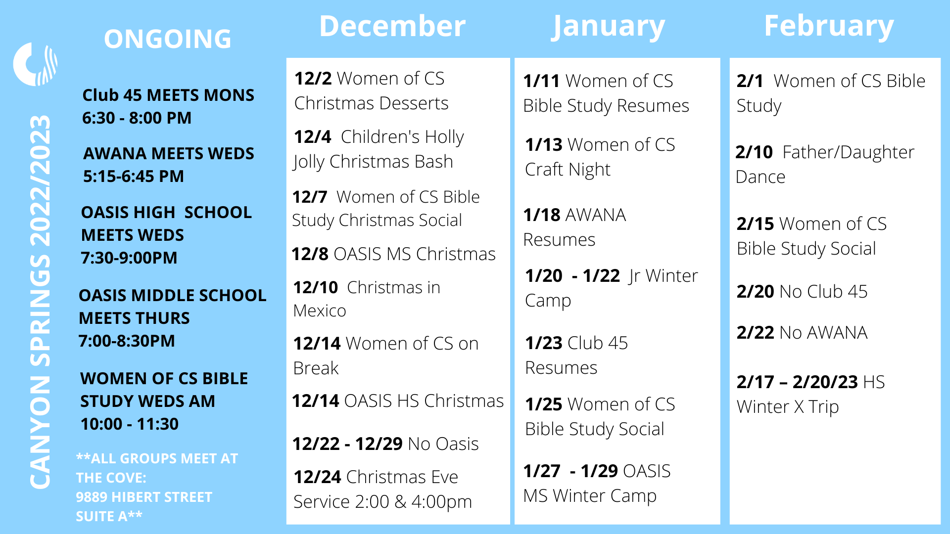 Winter Calendar 2022 n 2023