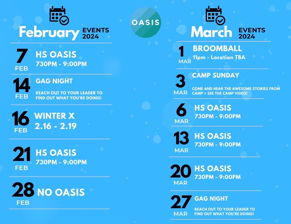 OASIS Tonight! | Oasis In the Water 02.21.2024